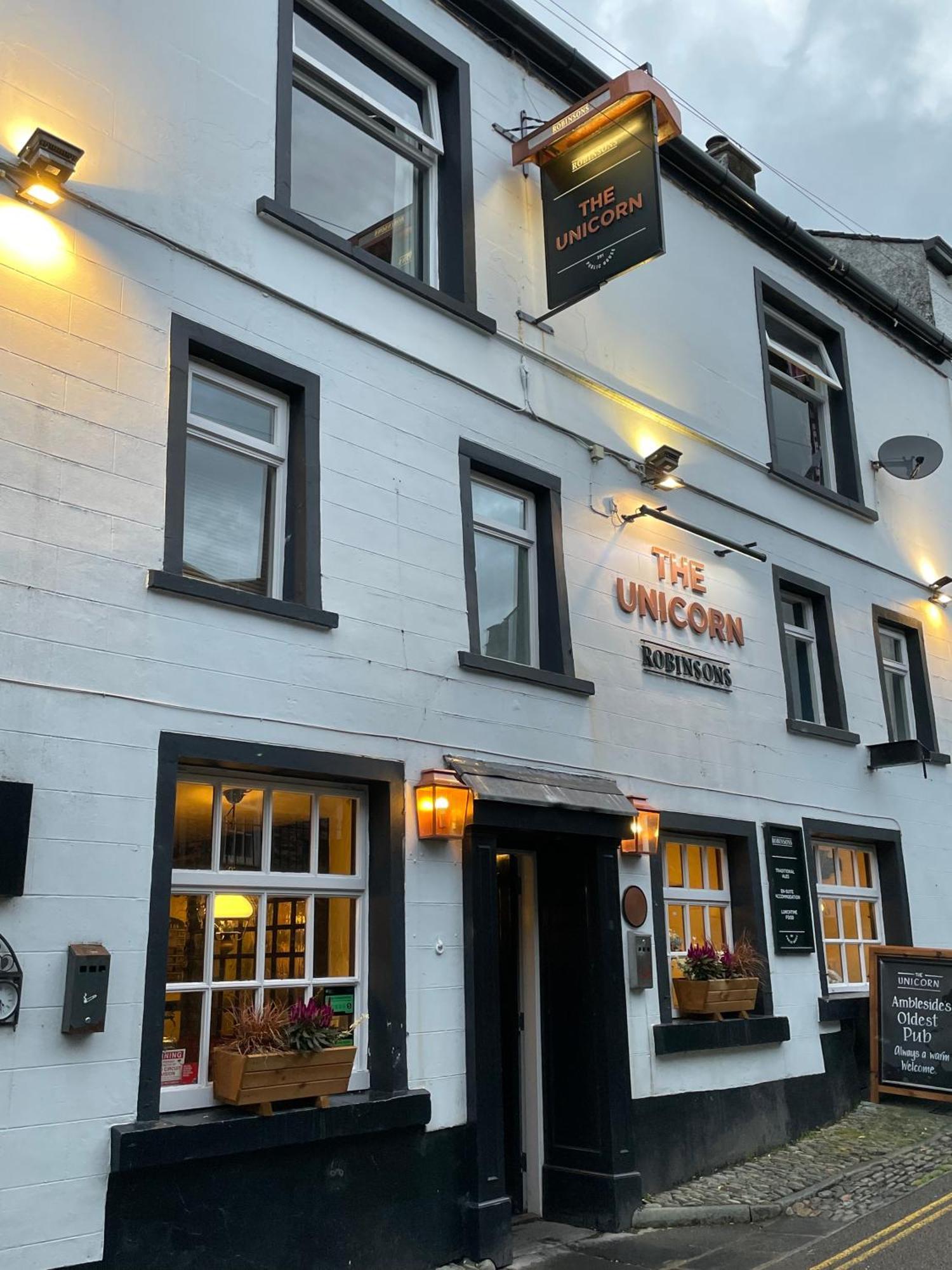 The Unicorn, Ambleside Hotel Bagian luar foto